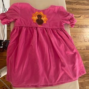 Pink Turkey corduroy dress